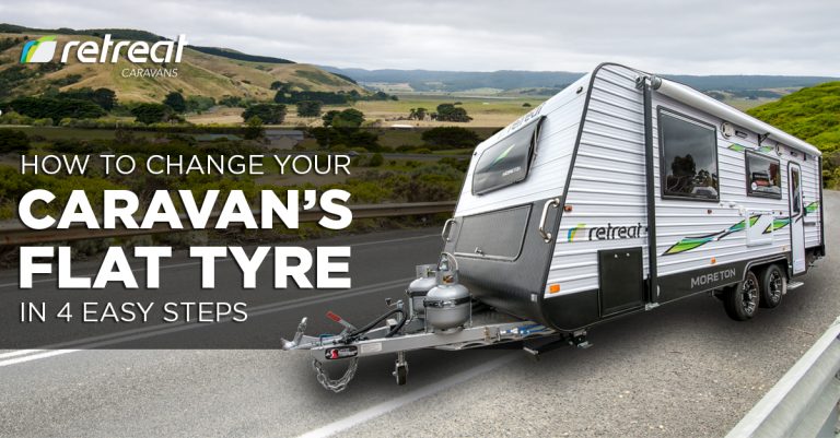 How to Change Your Caravan’s Flat Tyre in 4 Easy Steps