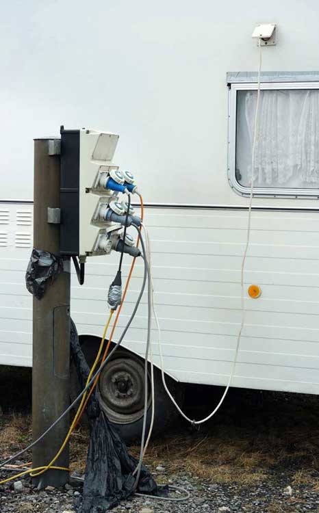 charging caravan
