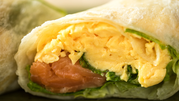 Scrambled Egg Burrito