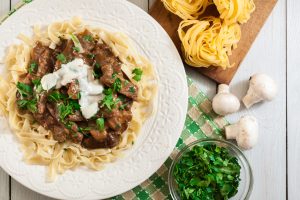 5 One-Pot Camping Meals Whole Family Can Enjoy beef stroganoff