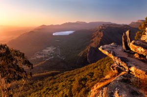 Best places Victoria sunset views - Boroka Lookout Grampians