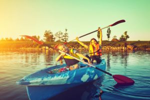 How Keep Kids Occupied While Camping canoeing and kayaking