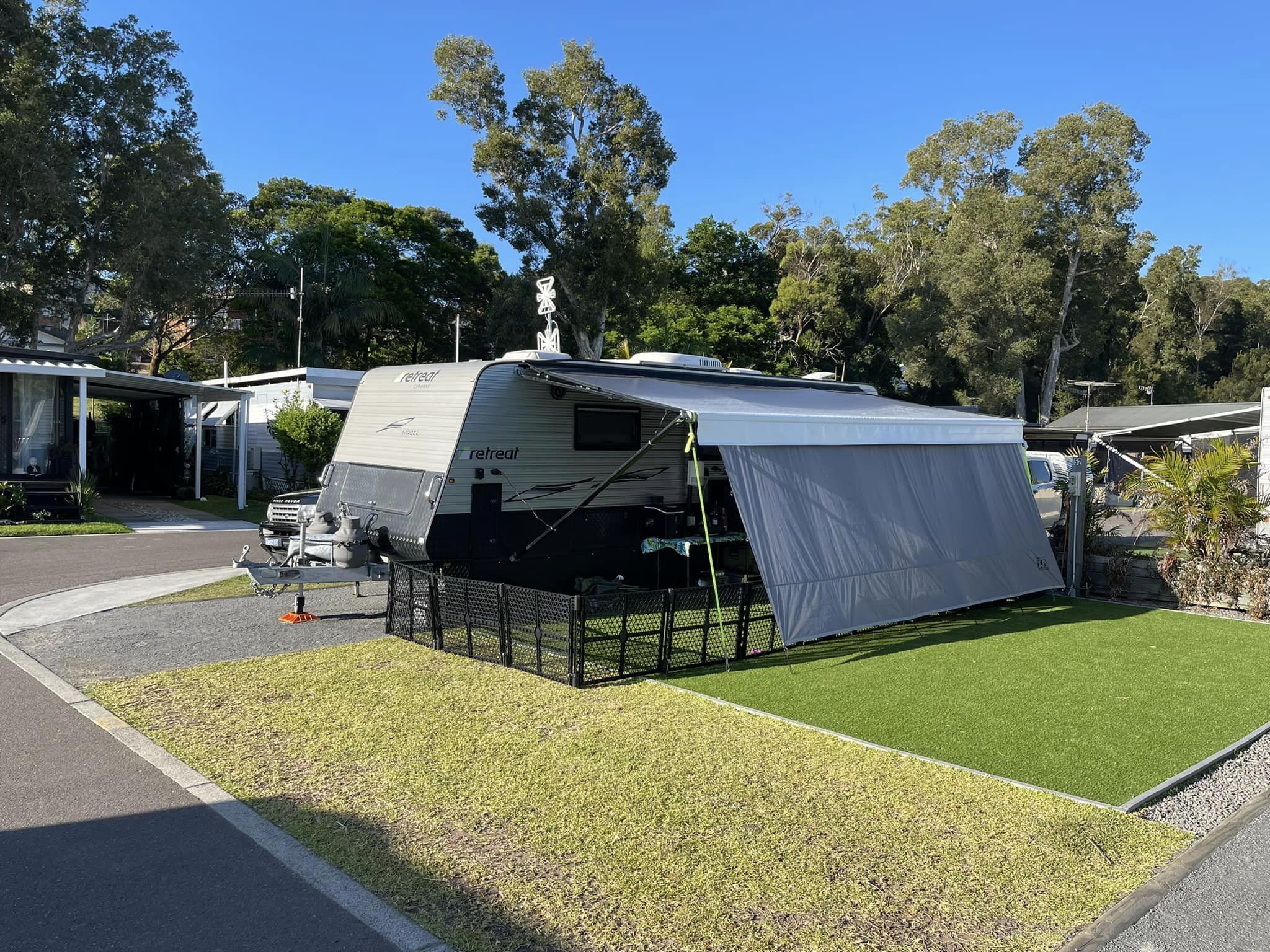 Creating Shade While Camping