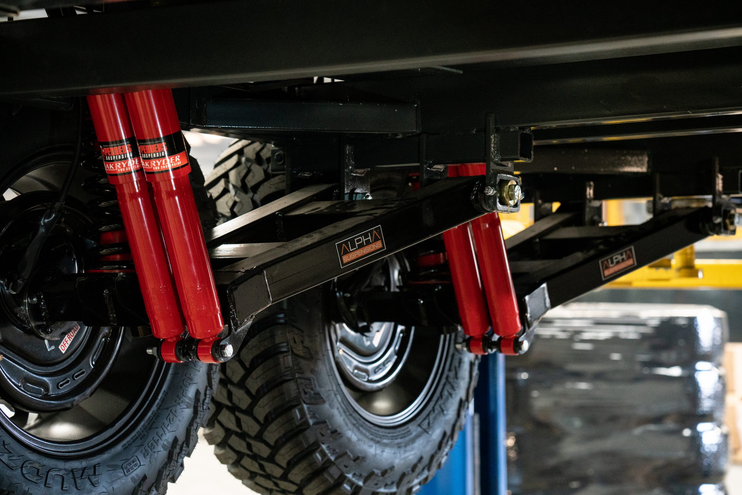 Suspension System For Off-Road Caravan