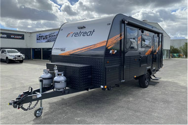 2023 RETREAT FRASER OFF ROAD VAN 180R 1 AXLE