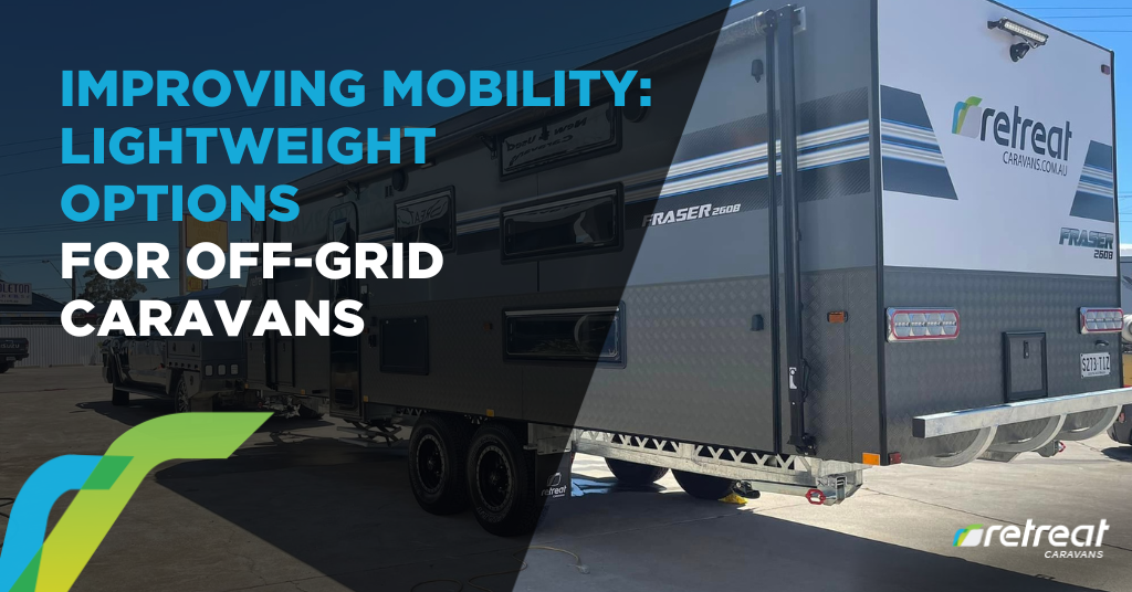 Flexible solar panels mounted on a caravan roof, harnessing sunlight for energy.